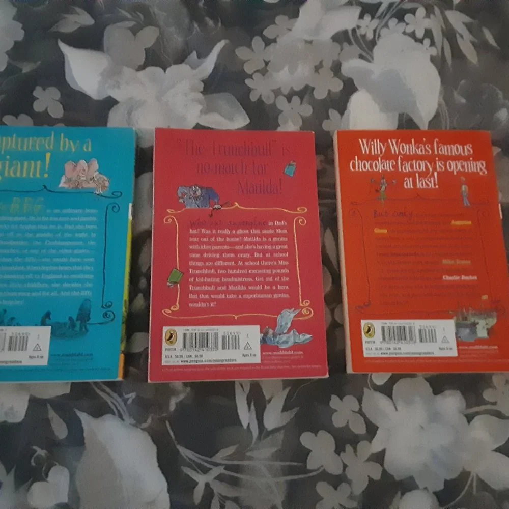 Roald Dahl (3) books
